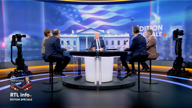 Donald Trump est devenu le nouveau président des États-Unis ce mercredi 6 novembre 2024. Cette victoire soulève énormément d'interrogations. Pour y voir plus clair, plusieurs experts étaient sur notre plateau pour analyser ce nouveau mandat.