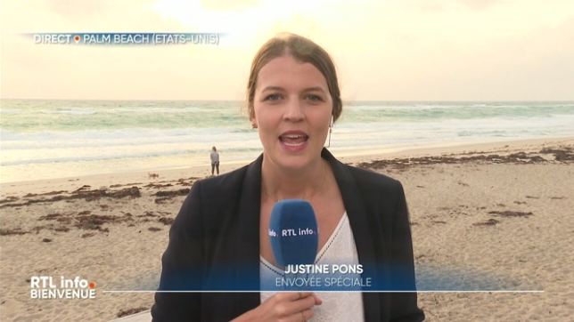 Justine Pons se trouve toujours à West Palm Beach, le fief de Donald Trump, au lendemain de sa victoire à l'élection présidentielle. La frénésie de la veille a fait place au calme habituel de cette station balnéaire de Floride.