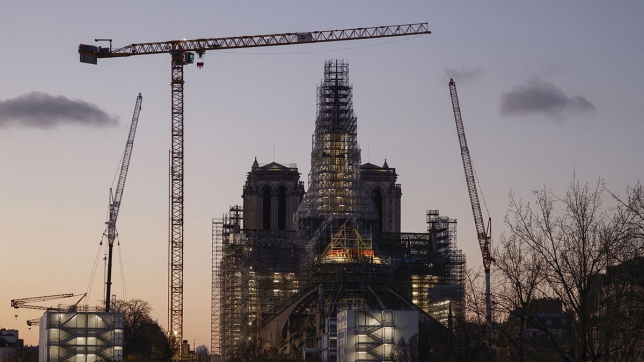 Notre-Dame de Paris en rénovation