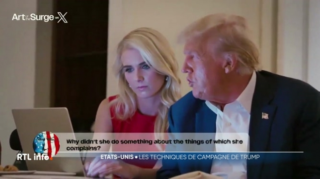 Une vidéo montre comment Donald Trump publie sur les réseaux sociaux