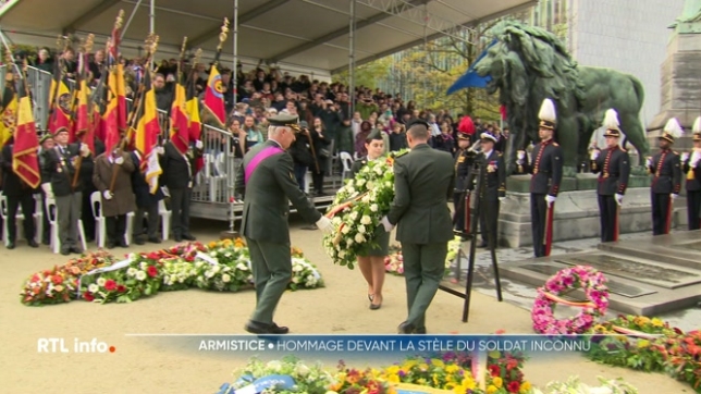 Comme tous les 11 novembre, la Belgique commémore aujourd'hui l'Armistice de 1918, un 106ème anniversaire de la fin de la première guerre mondiale marquée par une cérémonie officielle organisée à la colonne du Congrès à Bruxelles en présence du Roi.