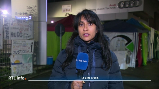 Laxmi Lota fait le point à l'usine Audi Brussels de Forest après l'annonce fait par la direction qu'il n'y aurait aucun repreneur. Les travailleurs sont sous le choc, et ne savent pas de quoi leur avenir sera fait.