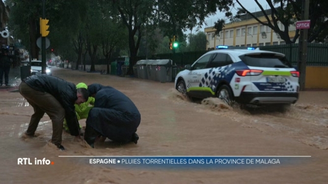 De nouvelles pluies torrentielles s'abattent sur l'Espagne