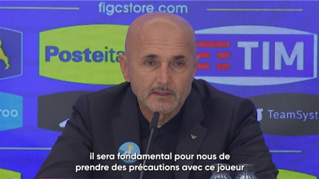 Interview de Luciano Spaletti.
