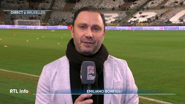 Les Diables Rouges affrontent l'Italie ce soir, lors de la 5e journée de Ligue des Nations. En direct du Stade Roi Baudouin, Emiliano Bonfigli explique que la Belgique n'a plus droit à l'erreur.