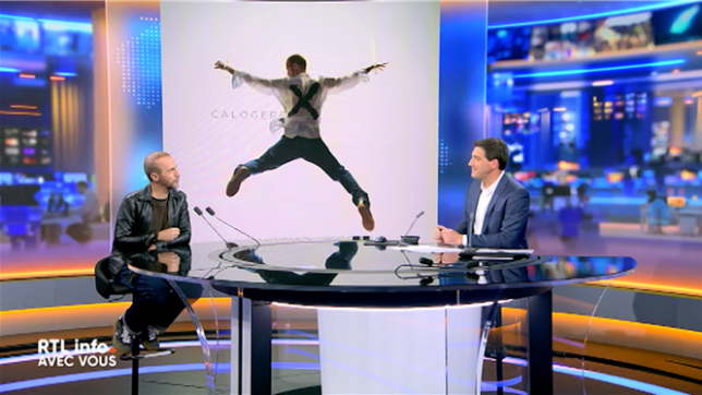Calogero dans le RTL info Avec Vous du 15 novembre 2024