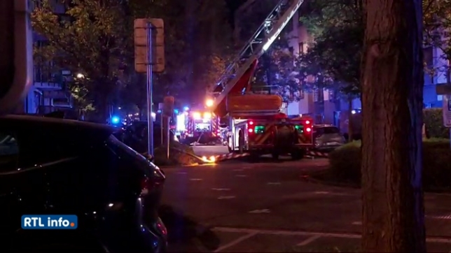 Les pompiers de Bruxelles déployés pour un incendie à Evere