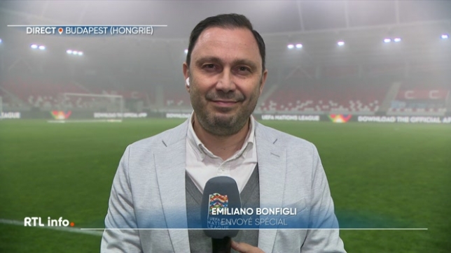 Les Diables rouges disputent demain leur dernier match de Ligue des Nations. Ils se déplacent en Hongrie où ils affronteront Israël. Emiliano Bonfigli est en direct de Budapest et nous donne l'état des troupes.