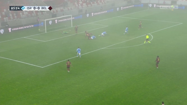 Israël-Belgique: le but de Shua qui punit les Diables Rouges