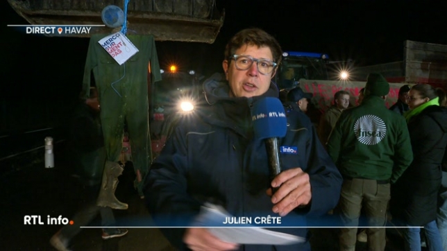 Les agriculteurs belges ont répondu à l'appel de leurs collègues français d'Avay, à la frontière entre les deux pays. Le point sur la mobilisation et les actions prévues avec Julien Crète.