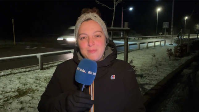Une fine couche de neige est tombée près du signal de Botrange ce mercredi matin. Elle pourrait arriver sur d'autres régions aujourd'hui.