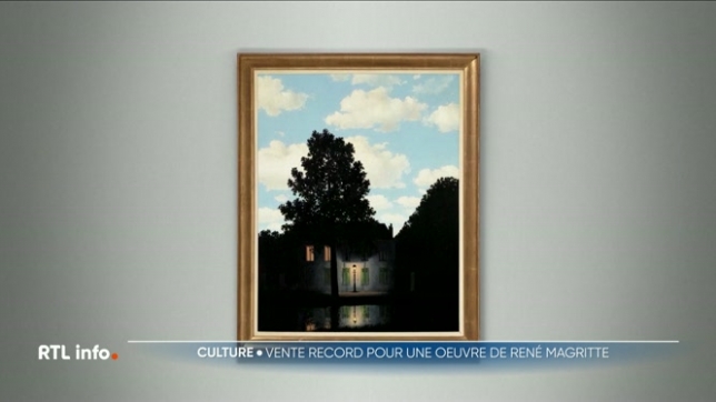 Un tableau de Magritte vendu aux enchères pour 121 millions $