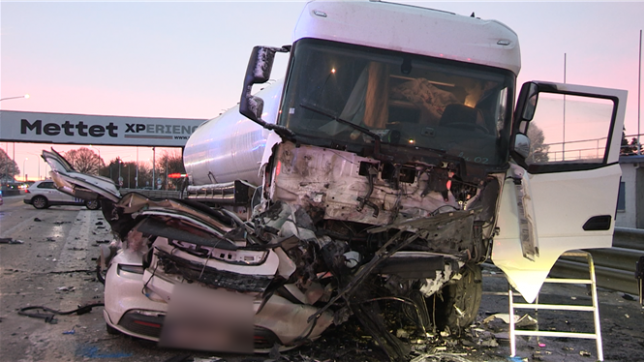 La chaussée verglacée a fait une victime ce jeudi matin à Mettet.