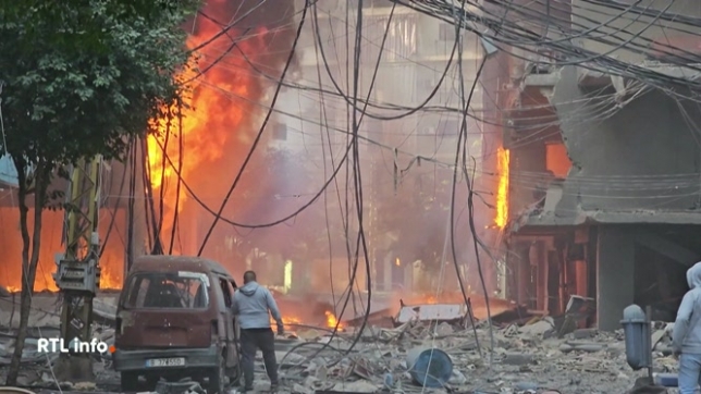 Conflit au Proche-Orient : Israël pilonne la banlieue sud de Beyrouth