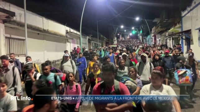 Les Etats-Unis font face à un afflux de migrants  via le Mexique