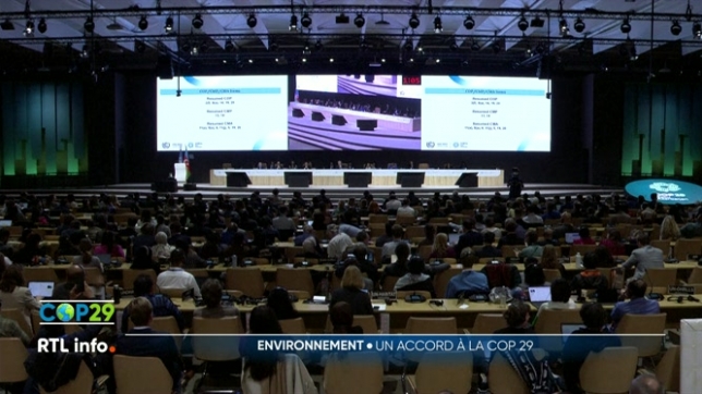 Un accord conclu après de longues négociations à la COP29 de Bakou