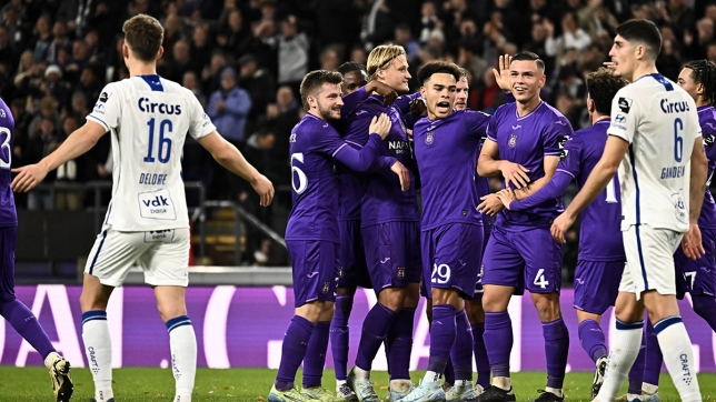 Anderlecht contre la Gantoise