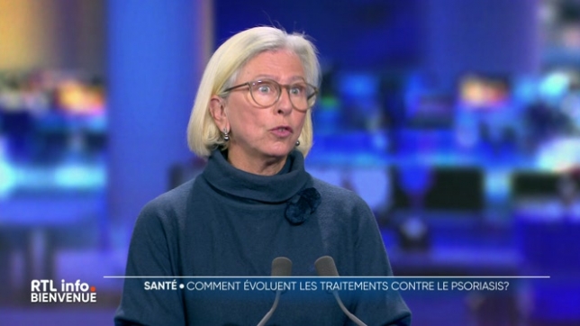 Bernadette Blouard nous dit comment évoluent les traitements sur cette maladie de la peau parfois très handicapante.