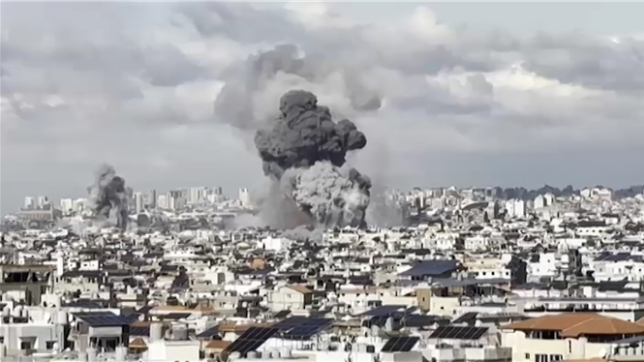 Des frappes israéliennes intenses touchent le coeur de Beyrouth et la banlieu sud