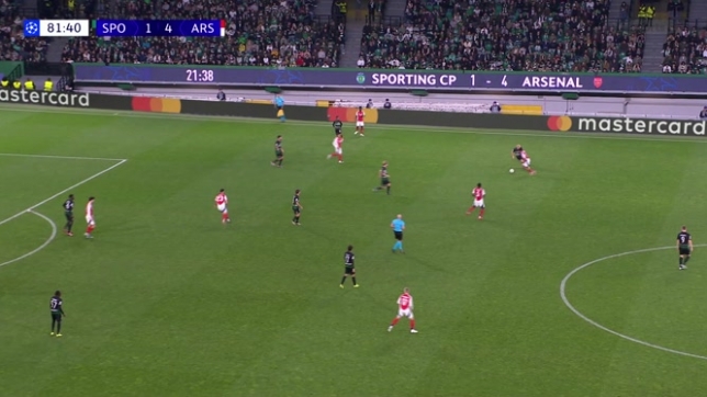 Ligue des Champions: Leandro Trossard marque contre le Sporting