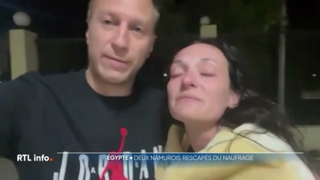 Naufrage en mer Rouge: les deux Belges se trouvent toujours en Egypte