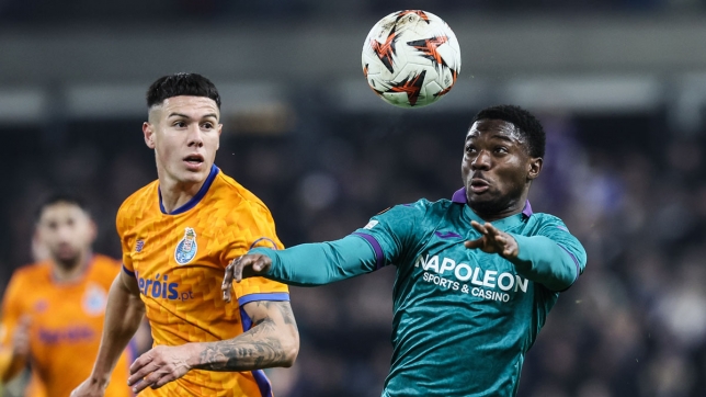 Europe League: un bijou d'Amuzu offre un point à Anderlecht face à Porto