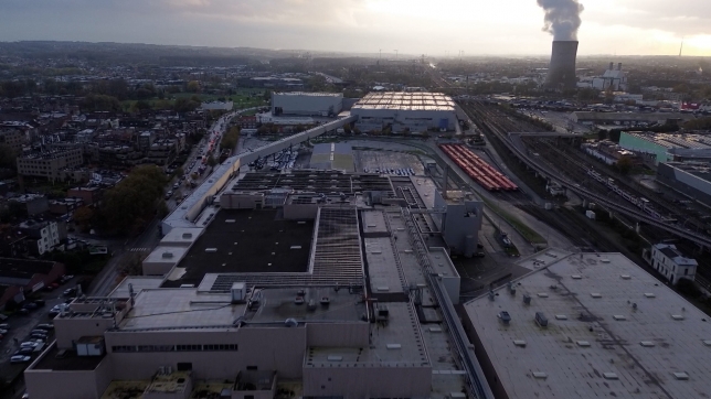 Le site d'Audi à Forest