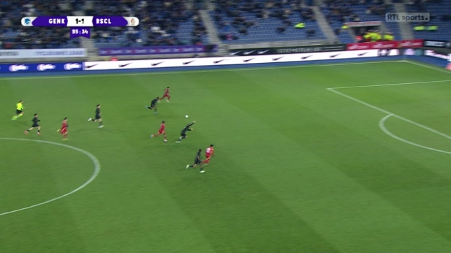 Genk - Standard: le but annulé de Zeqiri