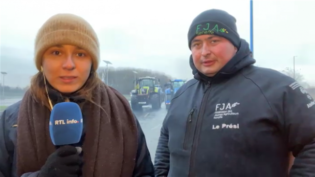 Interview du vice-président de la fédération des jeunes agriculteurs (FJA).