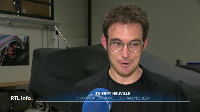 Le pilote belge a fêté son titre de champion du monde 2024 de rallye, dans sa commune de Saint-Vith, avec 2.000 supporters.