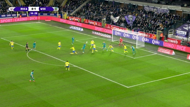 Anderlecht-Westerlo: l'égalisation de Zanka