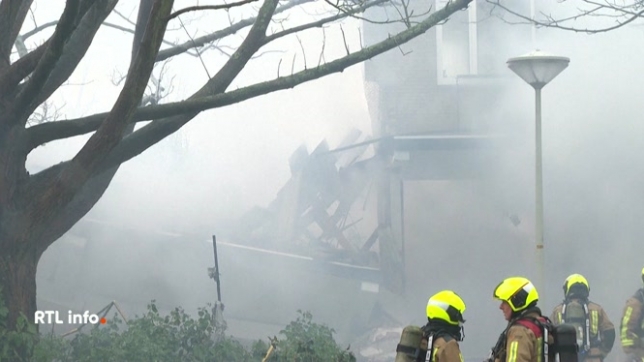 Pays-Bas: un immeuble s'effondre à La Haye, après une explosion