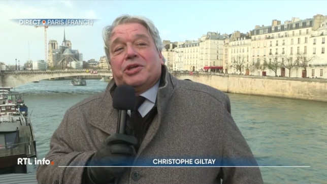Christophe Giltay, en direct de Paris, nous décrit l'atmosphère à quelques heures de la cérémonie de réouverture de la cathédrale Notre-Dame, après plus de 5 ans de travaux.