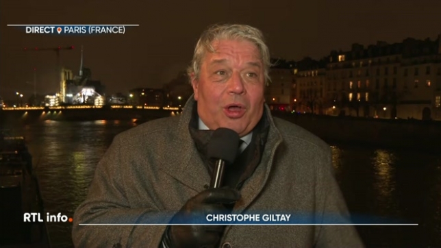 Christophe Giltay, en direct de Paris, nous décrit l'atmosphère lors de la réouverture de la cathédrale Notre-Dame, après plus de 5 ans de travaux. La cérémonie se déroule à l'intérieur, en raison d'une tempête.