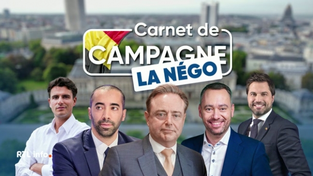 Le 18ème épisode de notre Carnet de campagne, la Négo revient sur les négociations de la coalition Arizona en vue de former un gouvernement fédéral. L'occasion pour le formateur Bart De Wever, déguisé en Saint-Nicolas, de tacler ses partenaires sur l'usage du néerlandais.