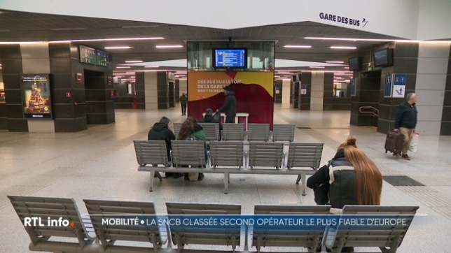 Le rail belge est un des plus fiable d'Europe mais sur le point expérience des voyageurs, la SNCB est dernière.