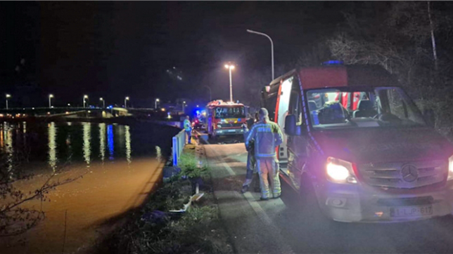 Interview des pompiers réalisée par Bernard Lobet.