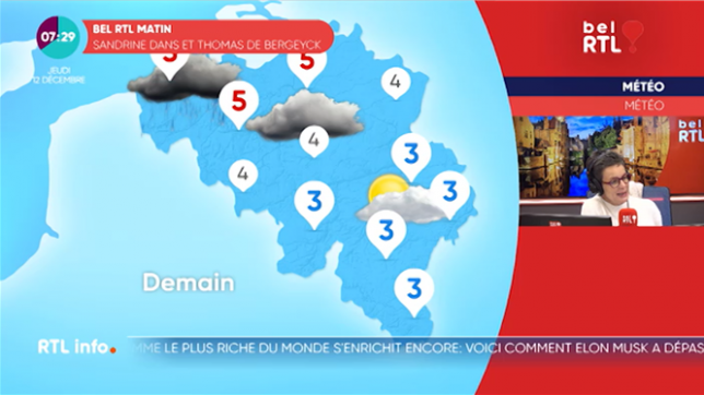 Plusieurs accidents sont signalés sur la E40 ce matin, prévoyez environ vingt minutes de plus sur votre trajet.