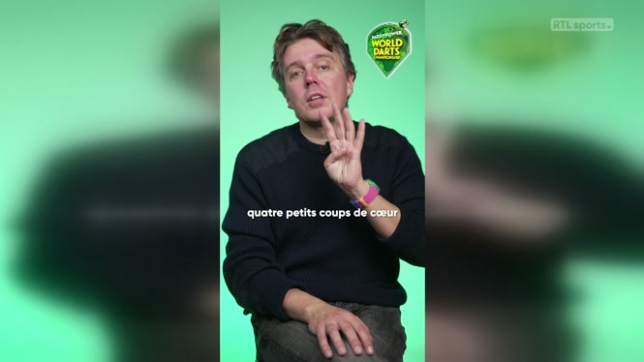 3 Belges, 1 Français, voici les quatre hommes à suivre pendant ces Mondiaux de Darts.