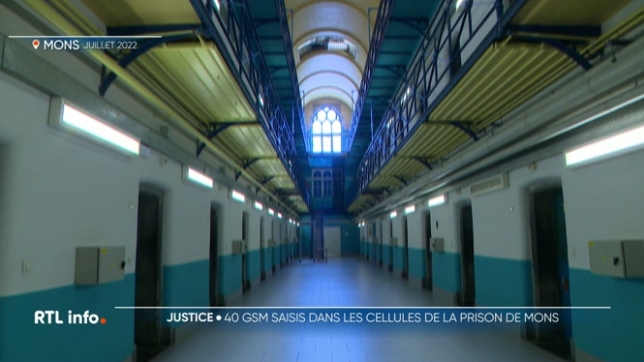 Vaste opération à la prison de Mons : 40 téléphones confisqués