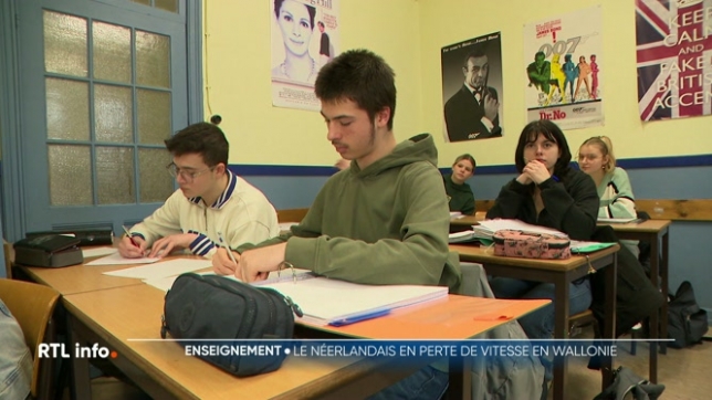 Le néerlandais n'attire pas les élèves wallons