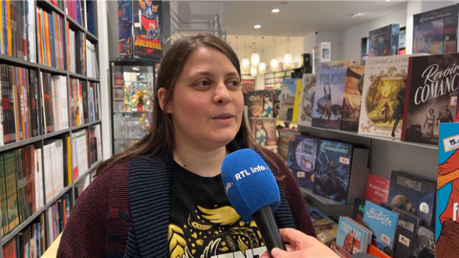 Julie Farina, libraire: Les BD font partie des cadeaux qu'on offre à Noël