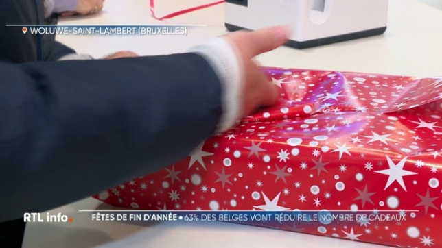Moins d'argent pour les repas mais aussi pour les cadeaux. Notre sondage nous apprend également que 63% des Belges vont aussi réduire le nombre de cadeaux qu'ils offriront à Noël.