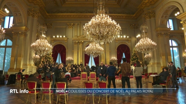 Ce concert sera enregistré demain en présence de la famille royale avec, notamment, cette fois, la participation de la chanteuse Mentissa. L'une de nos équipes s'est glissée dans les coulisses du palais royal, pour assister aux dernières répétitions.