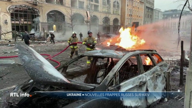 Guerre en Ukraine: la Russie a tiré des missiles balistiques sur Kiev