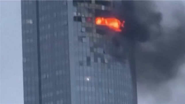 L'Ukraine envoie huit drones en Russie: plusieurs immeubles prennent feu