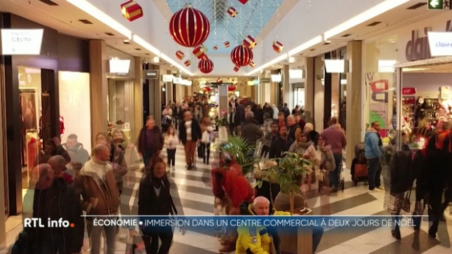 C'est devenu ans une tradition. La plupart des galeries commerçantes sont ouvertes les dimanches qui précèdent les réveillons. C'est le cas de Belle-Île à Liège, où il y a eu une grosse affluence.