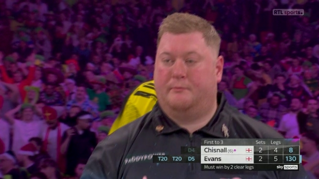 Mondiaux de Darts: l'incroyable festival de Ricky Evans