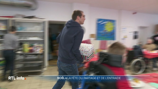 L'esprit de Noël c'est aussi et avant tout le partage, notamment avec celles et ceux qui vivent dans la précarité. Et ceux là peuvent compter sur les Restos du coeur, ambiance.