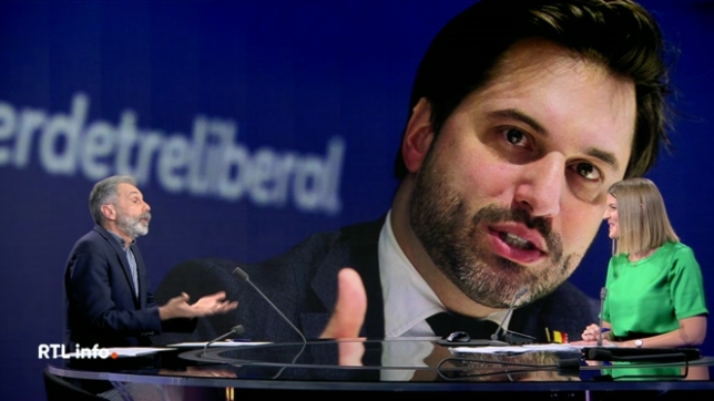 En plateau, Christophe Deborsu revient sur les propos de Georges-Louis Bouchez qui a annoncé, à contre-courant du cabinet de sa ministre de l'Education Valérie Glatigny, que l'obligation du néerlandais serait effective dès 2027 dans les écoles de la Fédération Wallonie-Bruxelles.